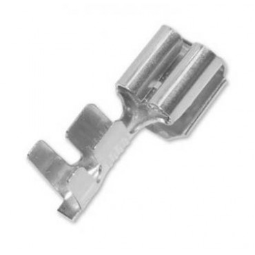 TD-2138 DPK Наконечник гнездовой 6,3мм, сечение 2,5-6,0м2 с ответвителем